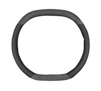 Steering Wheel Cover Car Steering Wheel Cover Interior Genuine Leather Breathe Suede For Peugeot 308 408 508 3008 4008 5008 2008 206 307 For GT Car Steering Covers(Grey B)