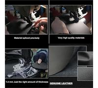 Steering Wheel Cover Car Steering Wheel Cover Suede For BMW Martin 3 Series For M3 For M4 GT 425 Sport For X3 For X4 For X5 For X7 G01 G02 G05 G07 Sew By Hand(Suede Leather C)