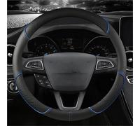 Steering Wheel Cover Car Steering-Wheels Cover 38cm For EcoSport For Escape For Kuga For Expedition EL Max For Explorer For Focus 2 3 Car Steering Covers(Blue 0 Shape)