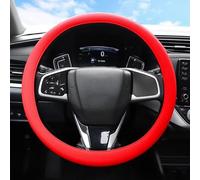Steering Wheel Cover Car Universal Silicone Steering Wheel Cover Elastic Glove Texture Soft Multi Auto Decoration Microfiber Car Steering