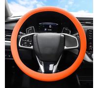 Steering Wheel Cover Car Universal Silicone Steering Wheel Cover Elastic Glove Texture Soft Multi Auto Decoration Microfiber Car Steering