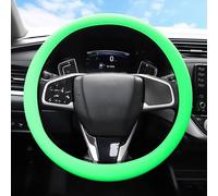 Steering Wheel Cover Car Universal Silicone Steering Wheel Cover Elastic Glove Texture Soft Multi Auto Decoration Microfiber Car Steering