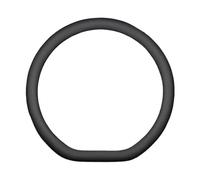 Steering Wheel Cover Car Wheel Cover Wrap Universal 37-38cm Breathable Accessories(D Shape - Full Hole)