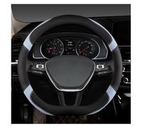 Steering Wheel Cover D Shape Car Steering Wheel Cover For VW For Teramont For Atlas For T-Roc For T-cross 2017 2018 2019 2020 2021 Car Steering Covers(BLVE)