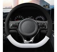 Steering Wheel Cover D Type Car Steering Wheel Cover Wrap For Kia For Proceed For Ceed GT For Stonic 2017-2021 For Picanto X-line For Morning Car Steering Covers(Black)