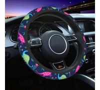 Steering Wheel Cover Dinosaurs Cute Girls And Boys Automotive Steering Wheel Cover Non Slip Warm Protective Covers, For Auto, Suv, Truck, 38cm