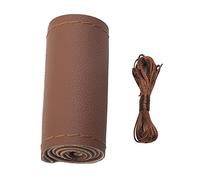 Steering Wheel Cover DIY Car Leather Steering Wheel Covers Braid On The Steering-wheel Auto Cover With Needle And Thread Interior Accessories Kits(1)