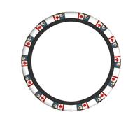 Steering Wheel Cover Eagle With Suitcase Moving To Canada Car Steering