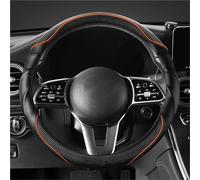 Steering Wheel Cover For 15 Inch 3D Sporty Dynamic Contour Design Anti Slip Shock Absorbing Ergonomic Grip Car Steering Wheel Cover(Orange)