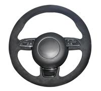 Steering Wheel Cover For A1 A3 A4 2015-2016 Car Steering Wheel Cover Steering Wheel Protector,Black line