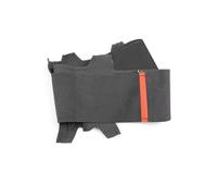 Steering Wheel Cover For A3 8P Sportback For For A4 B8 For For A5 8T 4L 4-Spoke with button Car Steering Wheel Cover Suede Leather Trim(Black line-Red strip)