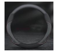 Steering Wheel Cover For A3 For A4 For A5 For A6 For A7 Q3 Q5 Q7 S4 S5 S6 RS3 RS4 Leather Suede Anti-slip Car Steering Wheel Cover(Leather Suede 1)