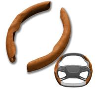 Steering Wheel Cover For AUDI A4 Avant 2008-2023 2024 2025, Non-Slip Auto Assisted Gear Cover, Segmented Steering Wheel Protection, Steering Wheels Accessories,D-04