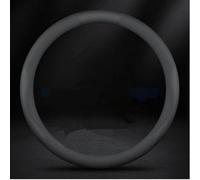 Steering Wheel Cover for Bentley Continental GT 2004-2012, Leather Breathable Car Steering Wheel Protective Cover Car Accessories,Black-O-Shape