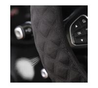 Steering Wheel Cover for Cars 1 Breathable Ice Silk Lattice Ironed Automotive Supplies Steering Wheel Cover Without Inner Ring Fits 14.5-15 Inches(White)