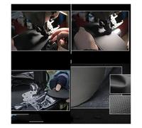 Steering Wheel Cover for Cars Car Steering Wheel Cover For Mazda For MX-5 Hand Sewn Diy Black Genuine Leather Automobiles Interior Car Steering Wheel(Leather)