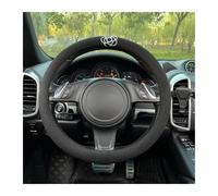 Steering Wheel Cover for Cars Cute Panda steering wheel cover cotton and linen sweat absorbent non-slip handlebars steering wheel cover Car Steering Wheel(Many panda WHITE)