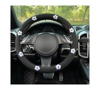 Steering Wheel Cover for Cars Cute Panda steering wheel cover cotton and linen sweat absorbent non-slip handlebars steering wheel cover Car Steering Wheel(Many Camellia Black)