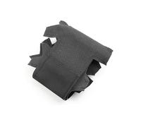 Steering Wheel Cover for Cars For A3 8P Sportback For For A4 B8 For For A5 8T 4L 4-Spoke with button Car Steering Wheel Cover Suede Leather Trim Car Steering Wheel(Black)