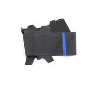 Steering Wheel Cover for Cars For A3 8P Sportback For For A4 B8 For For A5 8T 4L 4-Spoke with button Car Steering Wheel Cover Suede Leather Trim Car Steering Wheel(Blue line-Blue strip)