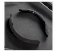 Steering Wheel Cover for Cars For Fiat For Abarth 595 For Abarth 500 For Abarth 124 Spider Interior Accessories Car Non-Slip Steering Wheel Anti-slip Cover Suede Leather(2piece-grey)