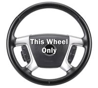 Steering Wheel Cover for Chevy Silverado 1500 GMC Sierra 1500 2007-2013/2500 3500 Chevrolet Tahoe Suburban Yukon (Yukon XL) 2007-2014/ Traverse 2009-2017/ GMC Sierra 2500HD 3500HD 2008-2014