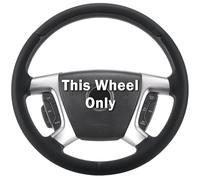 Steering Wheel Cover for Chevy Silverado 1500 GMC Sierra 1500 2007-2013/2500 3500 Chevrolet Tahoe Suburban Yukon (Yukon XL) 2007-2014/ Traverse 2009-2017/ GMC Sierra 2500HD 3500HD 2008-2014