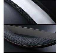 Steering Wheel Cover For Citroen DS3 DS 3 For Racing Cabrio Car Steering Wheel Cover PU Leather Non Slip Auto Accessories(Blue D4)