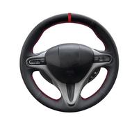 Steering Wheel Cover For Civic 8th MK8 2005-2011 Car Steering Wheel Cover Braid Customized Anti-Slip pu PU Car Accessories