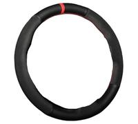 Steering Wheel Cover For Civic 9 2012 2013 2014 2015 Car Steering Wheel Cover Customized Hand Sewing Suede Leather Accessories(Blue Thread)