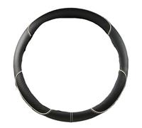 Steering Wheel Cover For Dacia For Logan For Sandero For Duster For Lodgy For Dokker 2017-2024 Microfiber Leather Car Steering Wheel Cover Auto(BEIGE)