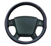 Steering Wheel Cover For Dodge For Avenger SXT For Dodge For Caliber 2006-2011 Braid Car Steering Wheel Cover Microfiber Leather Steering Wrap Interior Accessories(Yellow Thread)