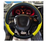 Steering Wheel Cover For Fiat For Doblo For Pratico For Panorama For Pyongwha For Ppeokkugi Auto Accessories PU Leather Car Steering Wheel Cover(Yellow)