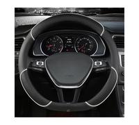 Steering Wheel Cover For Golf For Polo For Teramont For Atlas For T-Roc For T-cross Car Steering Wheel Cover 38cm PU Leather Car Steering Wheel Cover(CD38CM)
