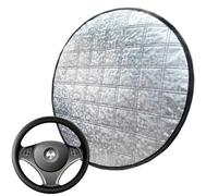 Steering Wheel Cover for Hot Climate, Car Steering Wheel Protection - Folding Sun Protection for Hot Summer Cars and Trucks