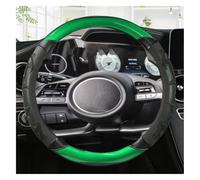 Steering Wheel Cover For Hyundai For Tucson For NX4 For Elantra For Sonata 10th 38CM Carbon Fibre Car Steering Wheel Cover Auto Accessories(4)