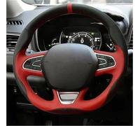 Steering Wheel Cover For Kadjar For Koleos For Megane For Talisman For Scenic 2016 2017 DIY Hand Stitch Leather Sports Style Car Steering Wheel Cover Car Steering Covers(Style 1)