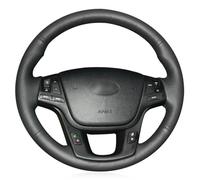 Steering Wheel Cover For KIA Sorento 2009-2014 Car Steering Wheel Cover Steering Wheel Protector,Black line
