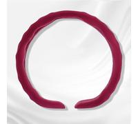 Steering Wheel Cover for Kia XCeed, Car Steering Wheel Protector, Interior Accessories Non-Slip Wave Design Breathable Soft Grip And All Season Protection,B-Red-D