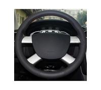 Steering Wheel Cover For Kuga 2008-2011 For Focus 2 2005-2011 C-MAX DIY Car Steering Wheel Cover Braid Artificial Synthetic Material Car Steering Wheel Protector(Dark Blue Thread)