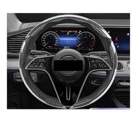 Steering Wheel Cover For Lada For Vesta For Niva 4x4 For Granta For Kalina Sedan 3PCS Carbon Fiber Car Steering Wheel Cover Anti-slip