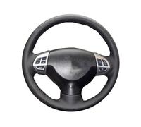Steering Wheel Cover For Lancer X 10 2007-2015 For Outlander 2006-2013 For ASX 2010-2013 Hand-Sewing pu PU Steering Wheel Cover