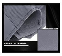 Steering Wheel Cover For Lancia 2008-2015 For Ypsilon 2011-2024 For Chrysler 2011-2014 Microfiber Leather Car Steering Wheel Cover(Black)