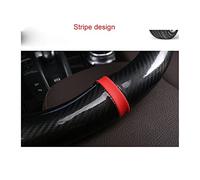 Steering Wheel Cover For Lexus For CT For LX For GX For LM For IS For GS For ES For LS For UX For NX For RX Car Carbon Fiber Steering Wheel Covers Wheel Protector(2)