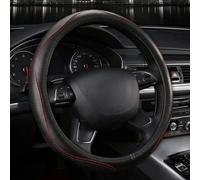 Steering Wheel Cover for MG MG5 EV 2020-2026 | Microfiber Leather Breathable Anti-Slip Auto Interior Protector Perforated Soft Touch Comfort Stitching Car Accessories