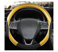 Steering Wheel Cover For Mitsubishi For Airtrek For Grandis For Lancer For Evo For Eclipse For Cross Car Steering-Wheels Cover 38cm Wheel Sleeve Protector(Yellow)