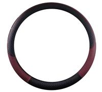 Steering wheel cover for Mitsubishi Grandis 2003-2011 NA,Breathable Anti-slip Protector,PU Leather,Car Accessories Interior,Universal 15 inch/38cm,Purple