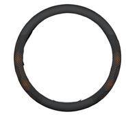 Steering Wheel Cover For Opel For ASTRA For CORSA For INSIGNIA For MOKKA For VECTRA For Tigra Carbon Fiber Suede Leather Car Steering Wheel Cover(O Leather Orange)