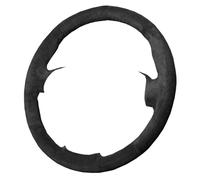 Steering Wheel Cover For Opel For Insignia 2008-2013 For Astra J For Cascada For Mokka 2012-2019 Car Steering Wheel Cover Carbon Fiber Stitched Leather(C Pure Black)