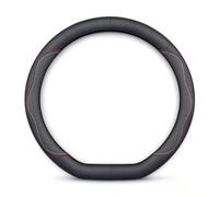 Steering Wheel Cover for Piaggio Vespa Primavera Sprint | Enhance driving control with micro perforated grip, non slip inner rubber lining, and durable dual stitched accent.